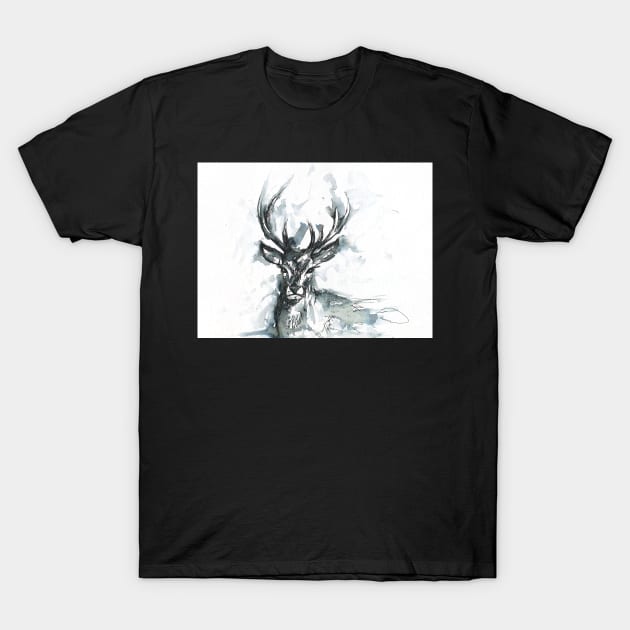 Stag T-Shirt by samanthagarrett